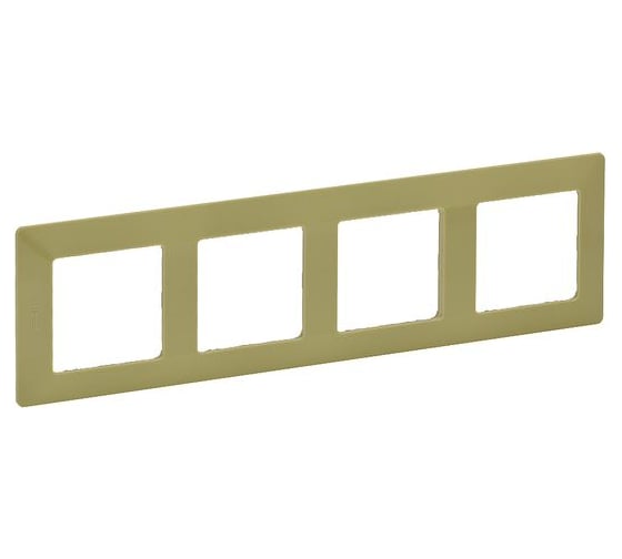 Изображение товара Рамка Legrand Valena LIFE Лайм 4 постовая универсальная 754084