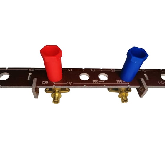 Изображение товара Шаблон для установки и монтажа водорозеток и полотенцесушителя из текстолита ИП Ансимов Евгений Анатольевич  (HPL пластик) BM-033-L