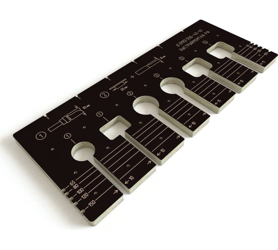 Изображение товара Шаблон фрезерный для стяжек универсальный ВМ-032