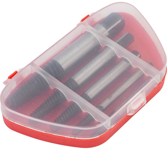 Изображение товара Набор экстракторов шпильковертов 5 предметов в блистере ЭВРИКА ER-86507