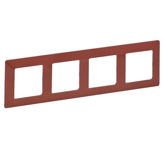 Изображение товара Рамка Legrand Valena LIFE Терракота 4 постовая универсальная 754074
