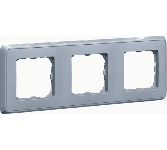 Изображение товара Рамка Legrand Cariva DIY 3 поста жемчужно-серый 695986