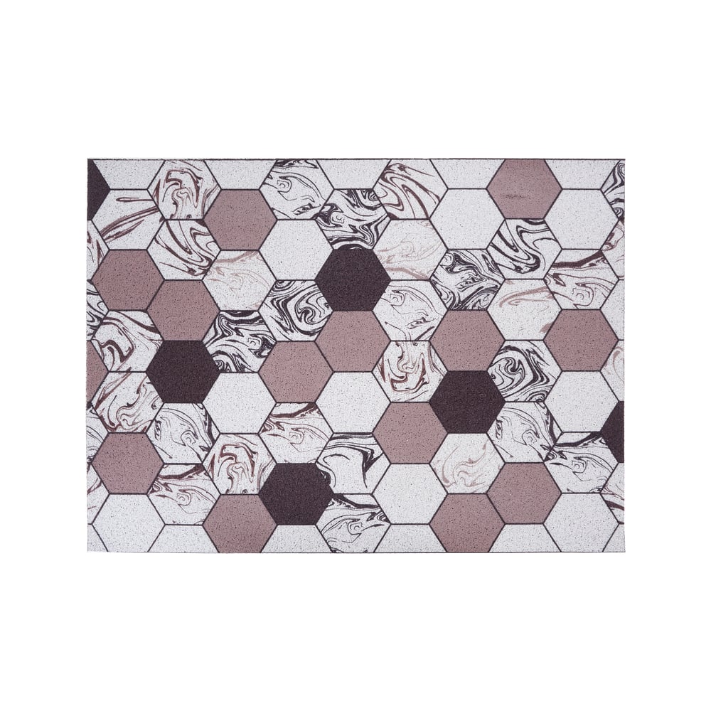 Изображение товара Коврик придверный Dekorelle LAPSHA 002 60x90 см влаговпитывающий бежевый