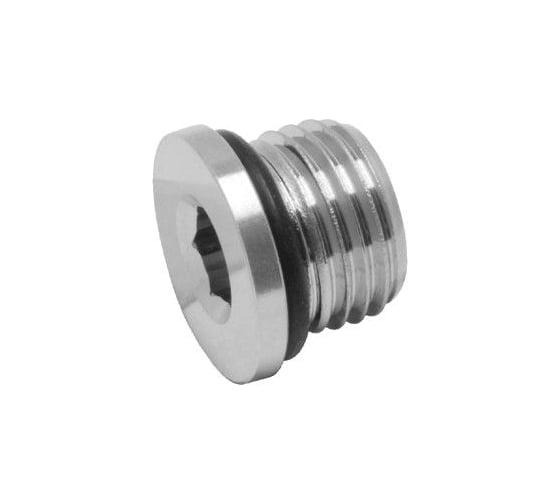 Изображение товара Заглушка резьбовая под шестигранник Hy-Lok с наружной резьбой с уплотнительным кольцом ed-ring из нержавеющей стали М16x1.5 DVSTI-M16ED