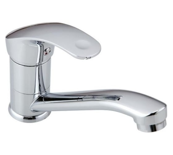 Изображение товара Смеситель для кухни FRAP F4536-2 короткий излив, гайка 513301