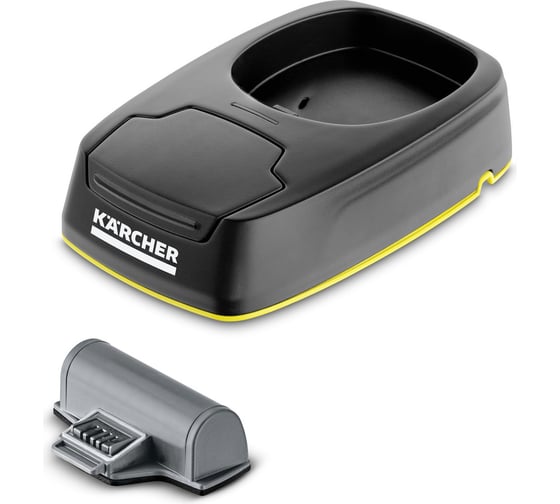Изображение товара Станция зарядная и сменный аккумулятор для WV5 Karcher 2.633-116