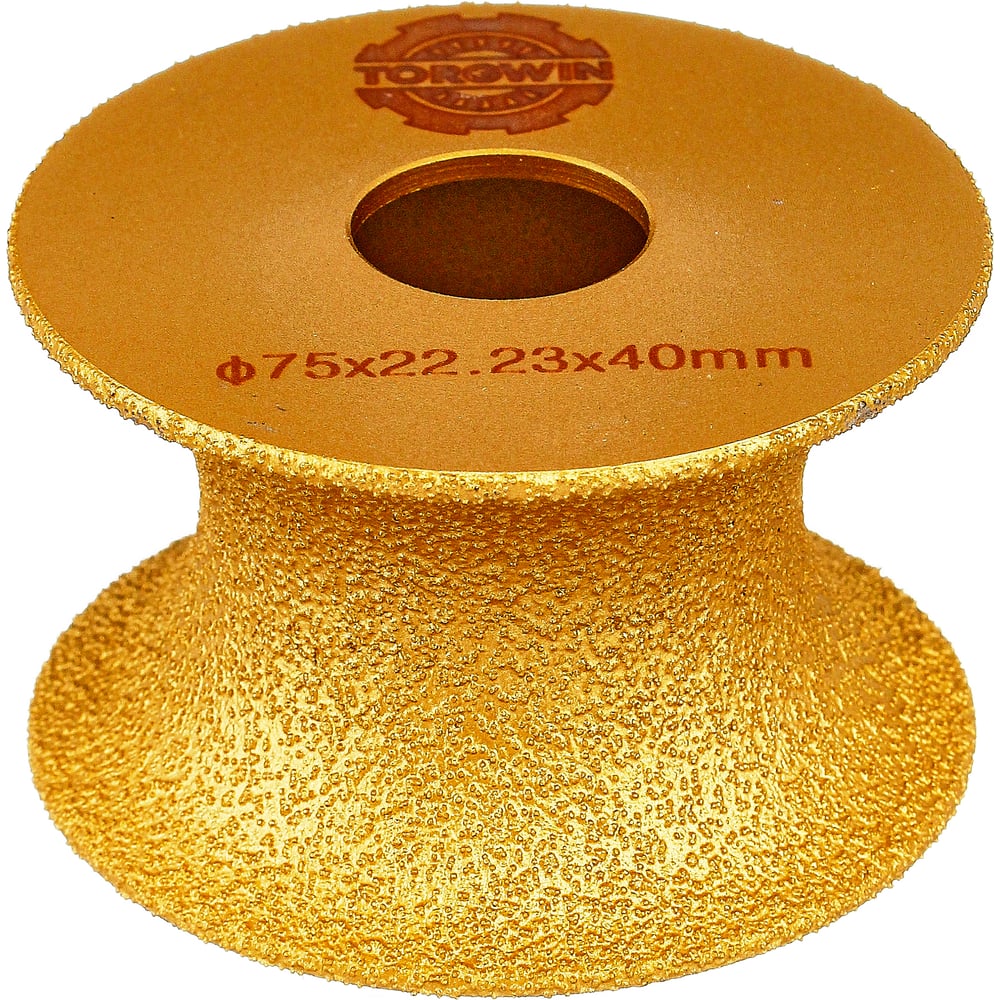 Изображение товара Фреза алмазная кромочная V-75х22.2х40 мм TORGWIN T1319285