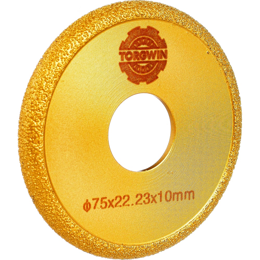 Изображение товара Фреза дисковая каннелюрная 75х22.2х10 мм TORGWIN для камня и бетона