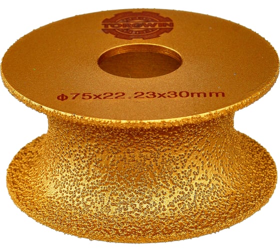 Изображение товара Фреза алмазная кромочная V-75х22.2х30 мм TORGWIN T1715643