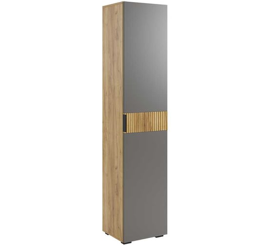 Изображение товара Шкаф Бери однодверный (дуб крафт золотой/графит) MPR-023.2564