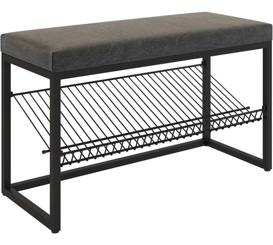 Изображение товара Обувница Крафт 1 (черный муар/графит) LMN-11.1869