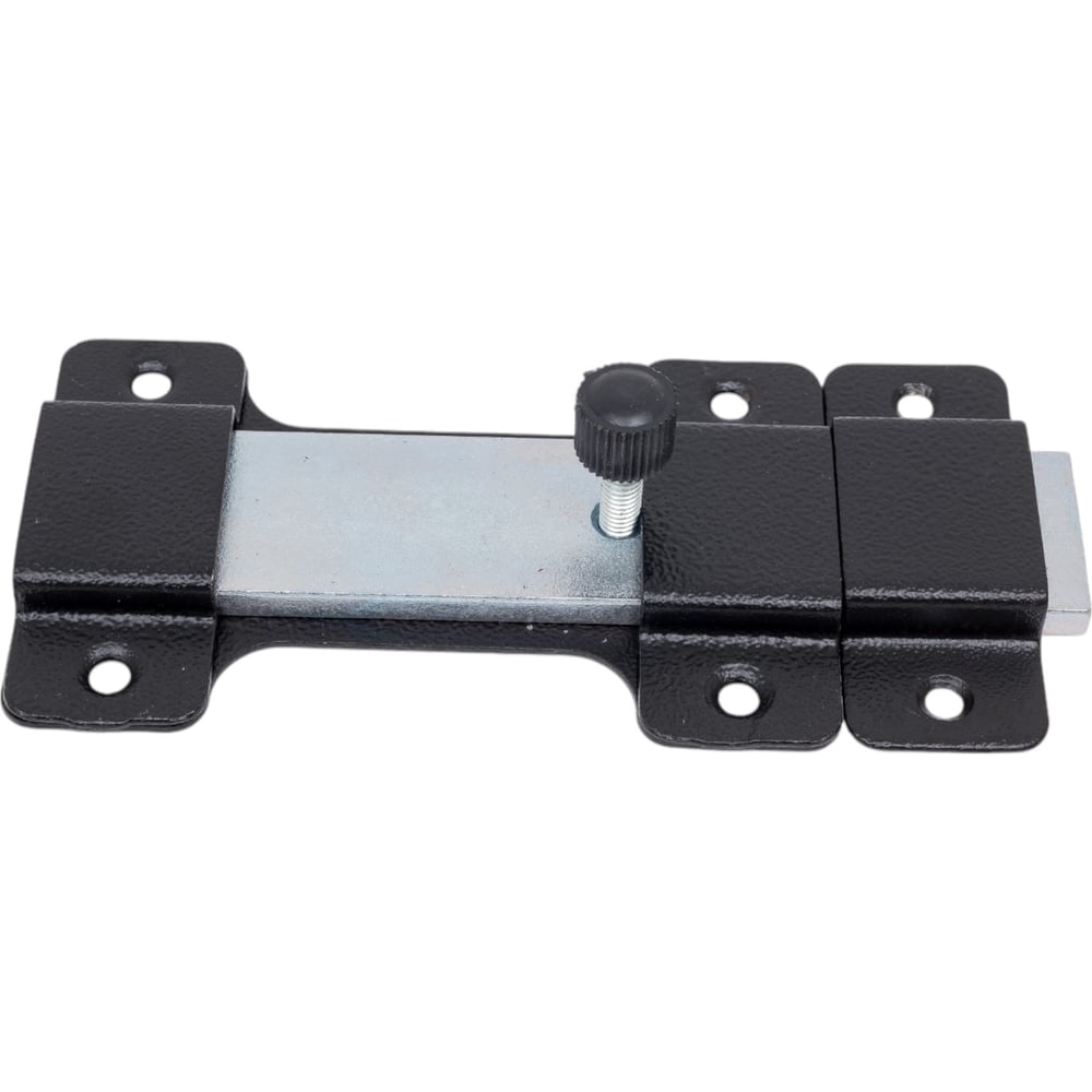 Изображение товара Задвижка накладная Tech-Krep ЗЩ 015 115х70 плоский ригель черная