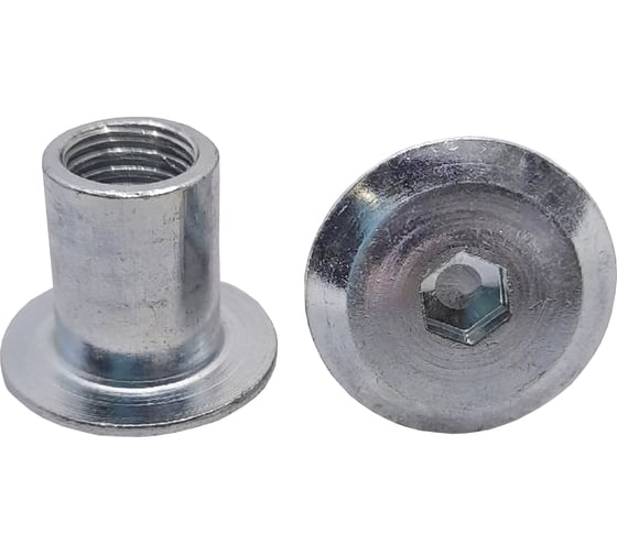 Изображение товара Гайка Эриксона КрепСтройГрупп М10 (25 шт) с плоской головой 146701