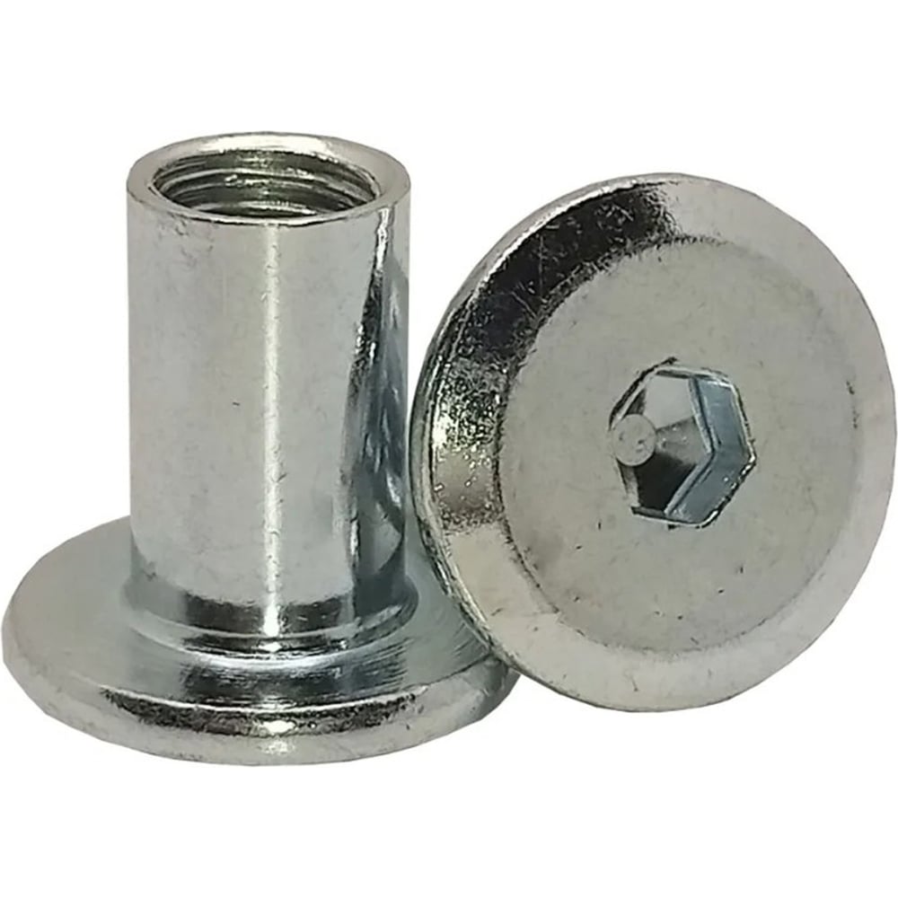 Изображение товара Гайка Эриксона М8 (50 шт) с плоской головой для крепежных работ