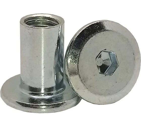 Изображение товара Гайка Эриксона КрепСтройГрупп М8 (50 шт) с плоской головой 146700