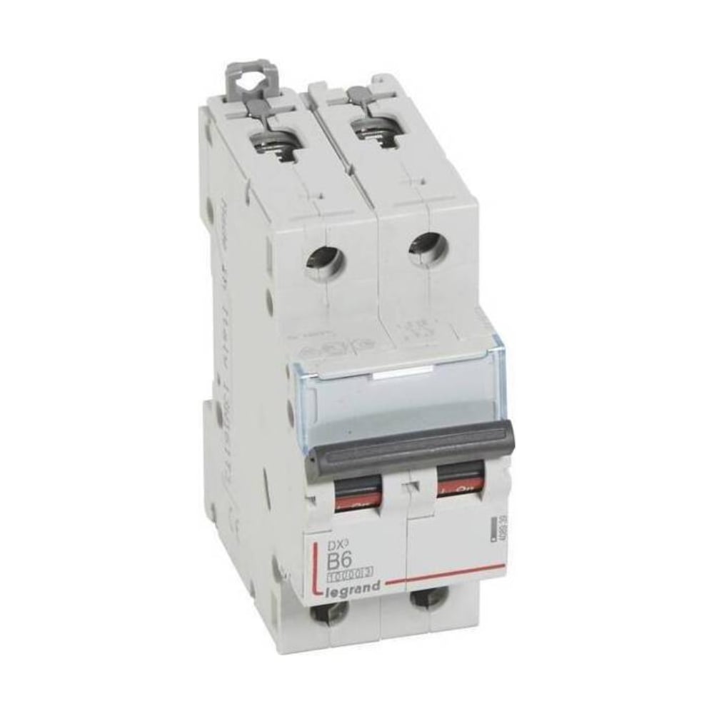 Изображение товара Автоматический выключатель Legrand DX³ 10000 6 А 16 кА модульный для DIN-рейки