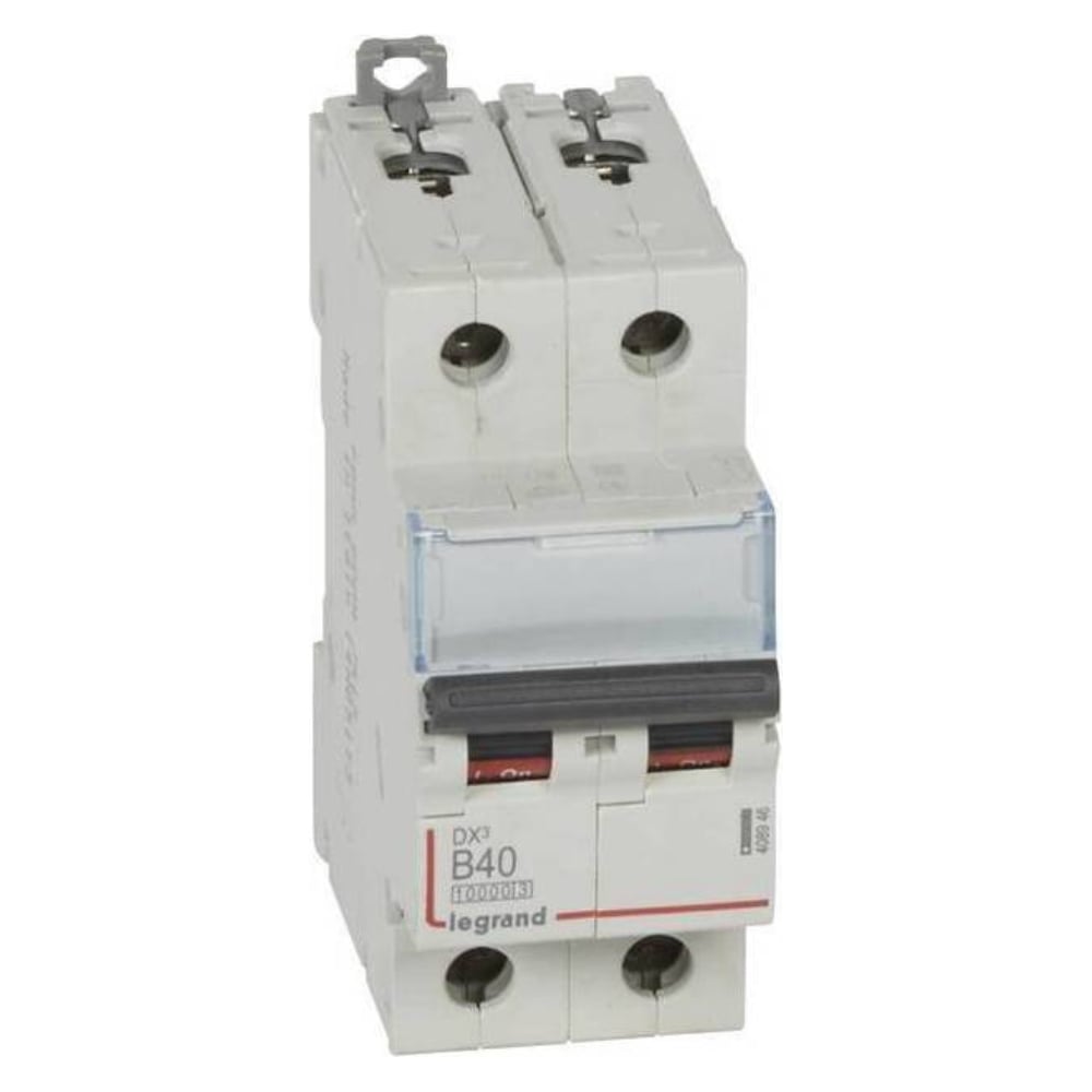 Изображение товара Автоматический выключатель Legrand DX³ 10000, 2П, 16 кА, 40 А, IP20