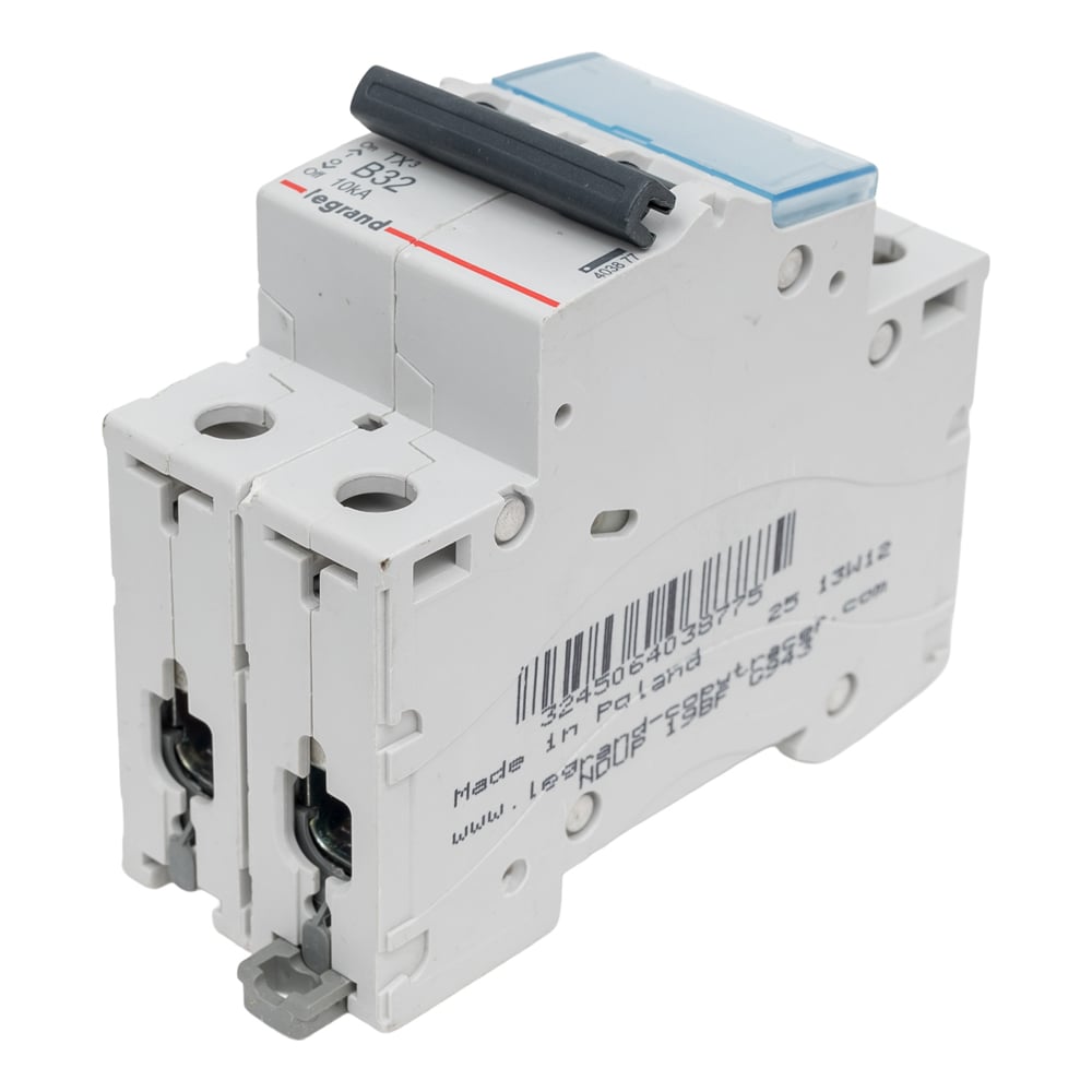 Изображение товара Автоматический выключатель Legrand TX³ 6000 10 кА, 2П, 32 А