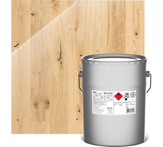 Изображение товара Высоковязкий НИТРА лак для дерева НЦ-2144 ЯРОСЛАВСКИЕ КРАСКИ, особопрочный глянцевый, барабан 45 кг, П1600.3