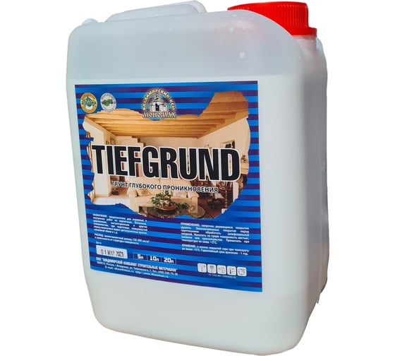 Изображение товара Грунт глубокого проникновения Мономах TIEFGRUNT 5л 3грт5б