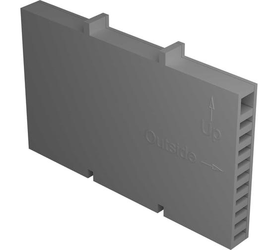 Изображение товара Вентиляционная коробочка Технониколь TERMOCLIP (серый цвет) TN844979