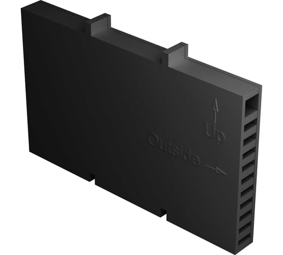 Изображение товара Вентиляционная коробочка Технониколь TERMOCLIP (черный цвет) TN844981