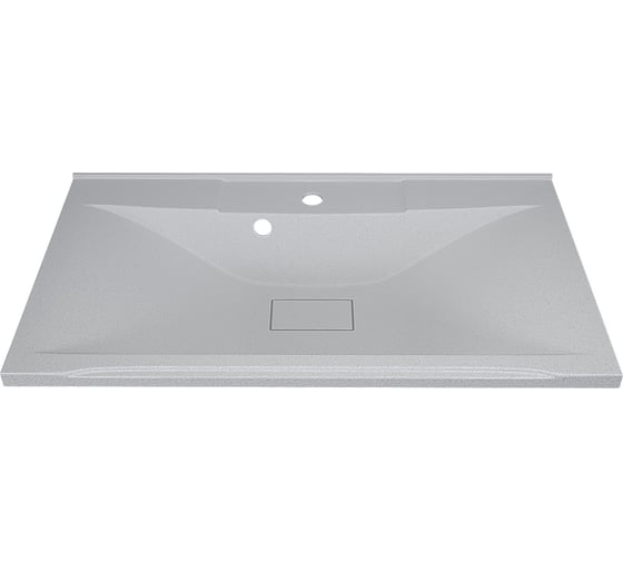 Изображение товара Раковина для ванной uperwood кварцевая Elen Quartz 80x45x15,8 см, черная матовая, уголь 297000020