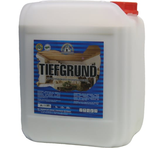 Изображение товара Грунт глубокого проникновения Мономах TIEFGRUNT 10л 3грт10б