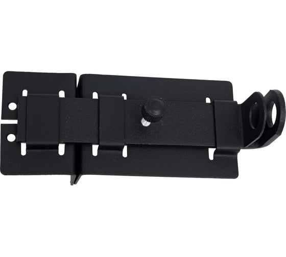 Изображение товара Накладная задвижка Tech-Krep ЗЩ 029 106х66 плоский ригель L146 черный 148379