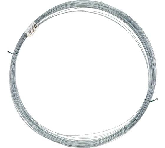 Изображение товара Оцинкованная проволока VOLOKA 0,8 мм, 50 м ПЦ-0.8-50М