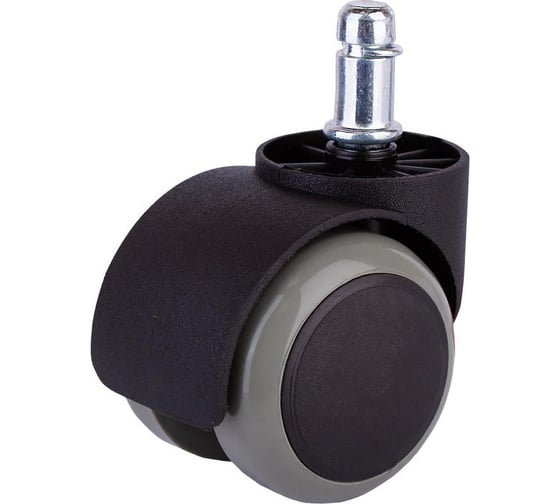 Изображение товара Колесная опора Tech-Krep мебел. D50мм, поворот., без торм., штифт М11, резин. ход - накл. 151217
