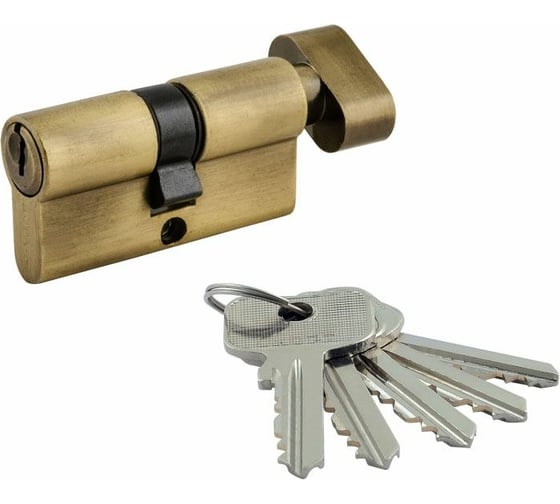 Изображение товара Цилиндровый механизм НОРА-М ЕСО Z ЛВ-60 30-30 ст.бронза Х 15544