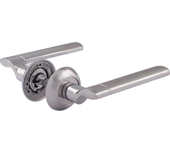 Изображение товара Дверная ручка НОРА-М 103А AL хром 15319