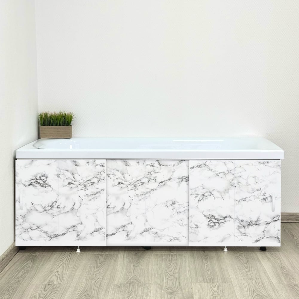 Изображение товара Экран пластиковый Alavann Elegant 170 см раздвижной на алюминиевом профиле