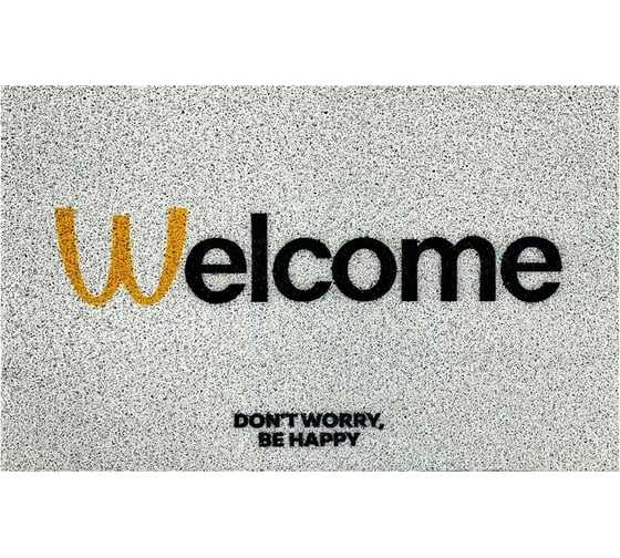 Изображение товара Коврик придверный Dekorelle LAPSHA 080, размер 40x60 см 1 шт 120080