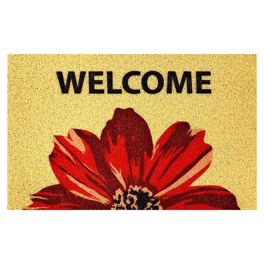 Изображение товара Коврик придверный Dekorelle LAPSHA 081 40x60 см влаговпитывающий цветы