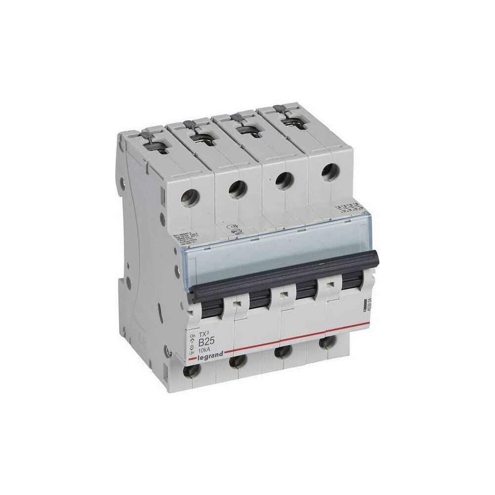 Изображение товара Автоматический выключатель Legrand TX³ 6000 10 кА для защиты электросетей