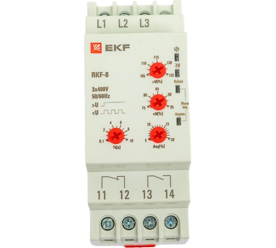 Изображение товара Многофункциональное реле контроля фаз EKF PROxima rkf-8
