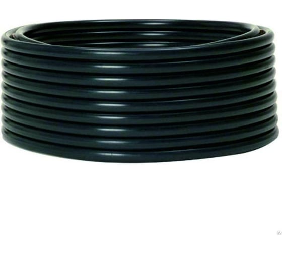 Изображение товара Гладкая жесткая труба EKF ПНД, черная d50 мм 100 м PROxima tpndg-50