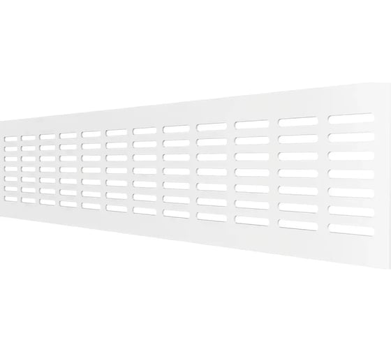 Изображение товара Алюминиевая вентиляционная решетка (60x500 мм; белая) VENTFAN.RU RA650 white