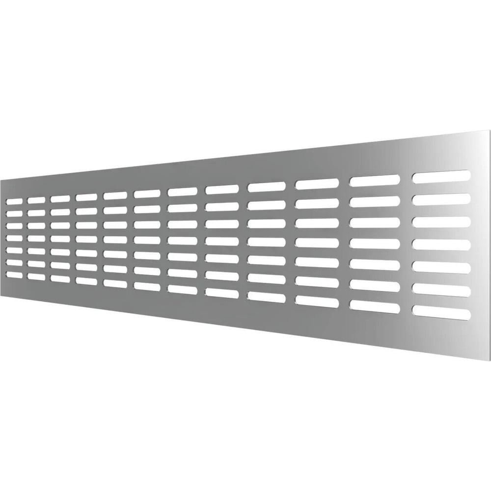 Изображение товара Алюминиевая вентиляционная решетка 100x500 мм серебристая VENTFAN.RU RA1050