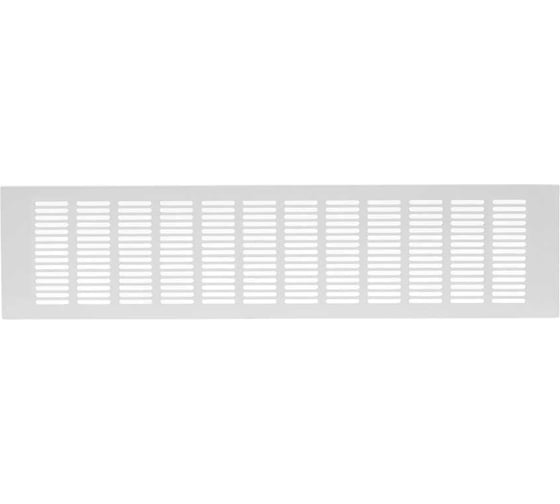Изображение товара Алюминиевая вентиляционная решетка (60x400 мм; белая) VENTFAN.RU RA640 white
