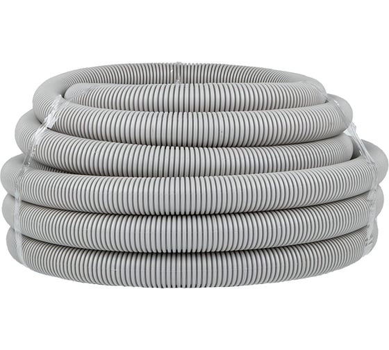 Изображение товара Гофрированная труба EKF, ПВХ Plast с зондом d40 мм tg-z-40