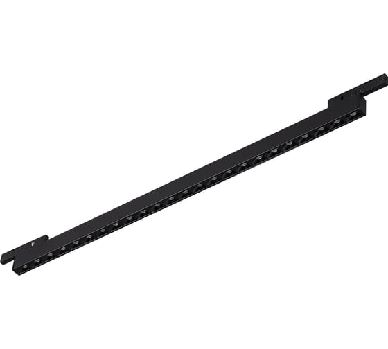 Изображение товара Магнитный трековый светильник ST LUCE черный, LED 1*20W, 3000K, 1060Lm, Ra>90, IP20, L387xW10xH18 ST666.436.20
