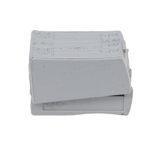 Изображение товара Монтажная клемма Navigator 61 689 NTC-CMK-112-3-50 50 штук/упаковка 61689