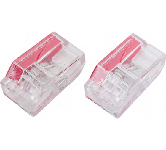 Изображение товара Монтажная клемма Navigator 71 865 NTC-NC-2-r 5 штук/упаковка 71865