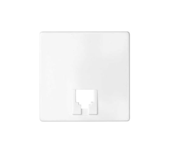 Изображение товара Накладка на телефонную розетку Simon, RJ-11, RJ-12, S82 Detail белый 82062-60