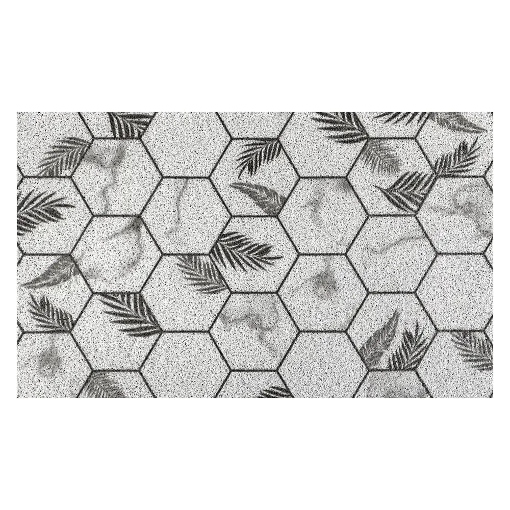 Изображение товара Коврик придверный Dekorelle LAPSHA 100, 90x120 см, черный, серый