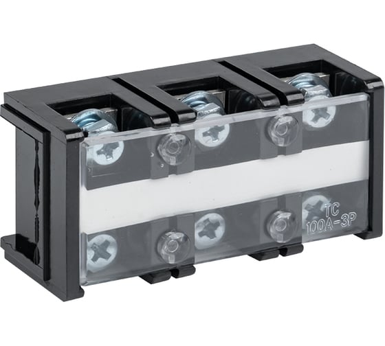 Изображение товара Клеммный терминал EKF TC-1003, до 35 мм2 100A 3 клеммных пар PROxima tc-1003