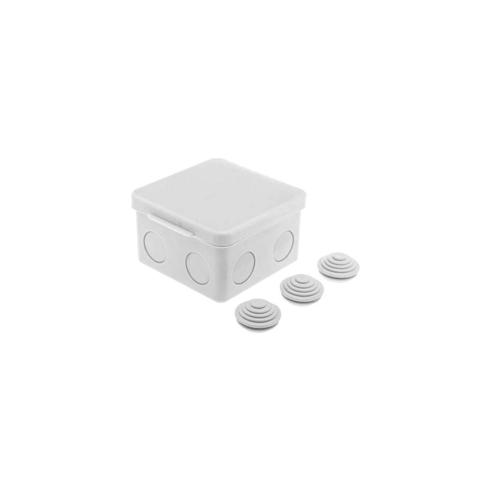 Изображение товара Распределительная коробка GUSI ELECTRIC 80х80х55 IP54 для наружных монтажных работ